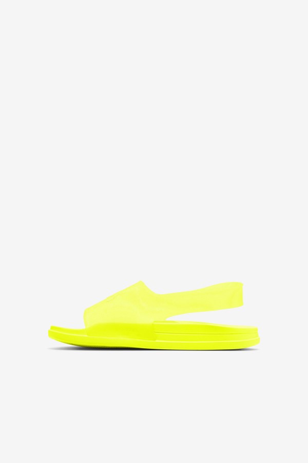 Fila Yellow Big Kids\' Saveeno Slide