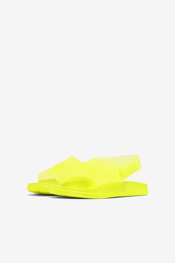 Fila Yellow Big Kids\' Saveeno Slide