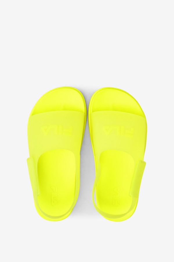 Fila Yellow Big Kids\' Saveeno Slide