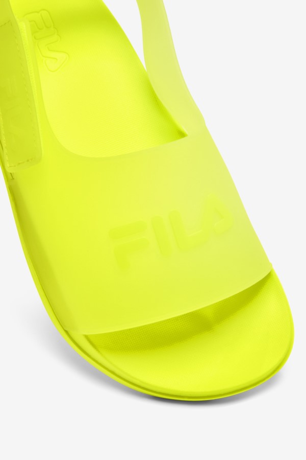 Fila Yellow Big Kids\' Saveeno Slide