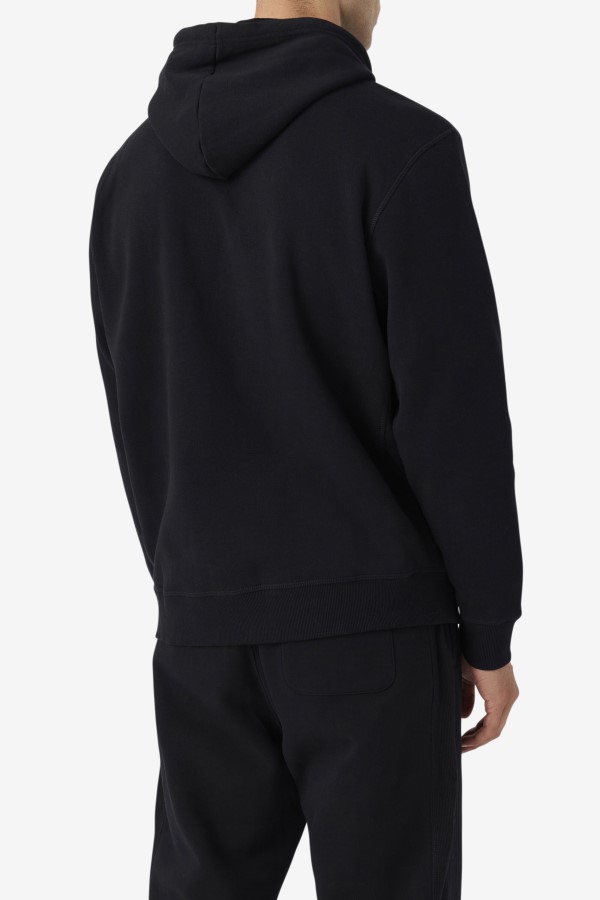 Brook Hoodie Fila Black/Blue Spruce
