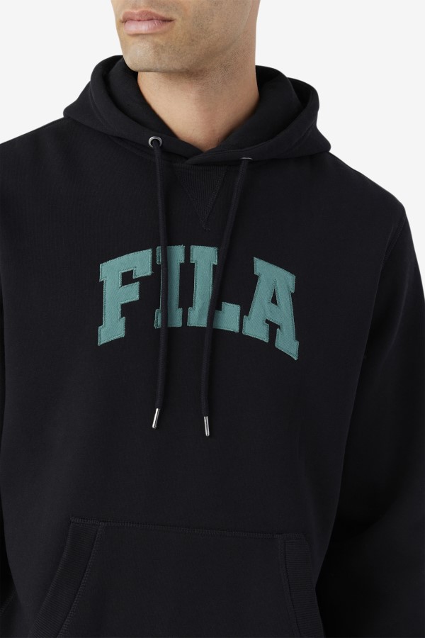 Brook Hoodie Fila Black/Blue Spruce