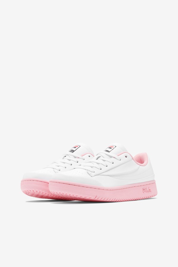 White/Coral Blush/Black Women\'s Original Tennis Lux X Barneys Fila