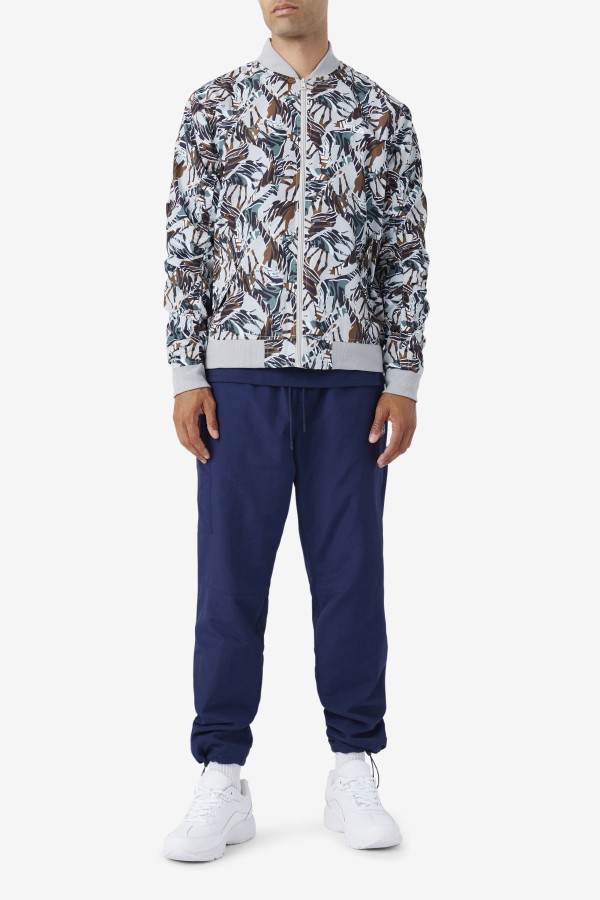 Giraffe Print Mav Bomber Jacket Fila