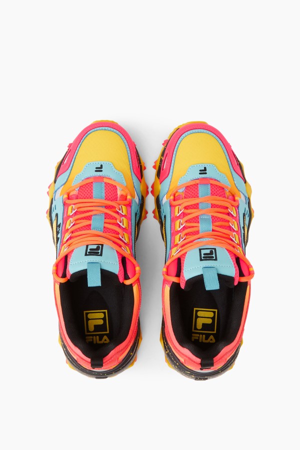 Deep Pink/Bluefish/Lemon Fila Women\'s Oakmont Tr