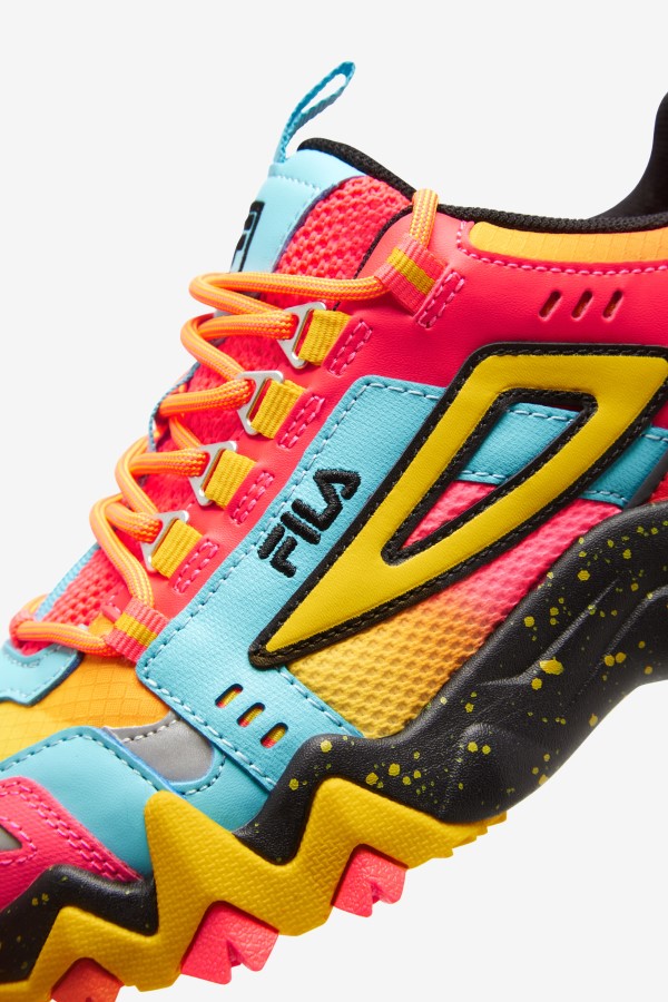 Deep Pink/Bluefish/Lemon Fila Women\'s Oakmont Tr