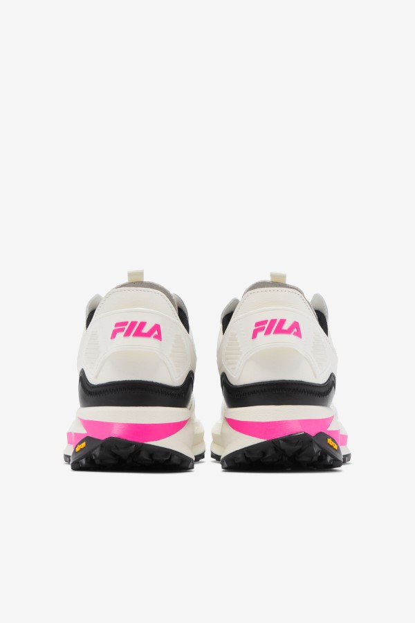 Women\'s R1 Runner X Barneys Fila White/Pink Glo/Black