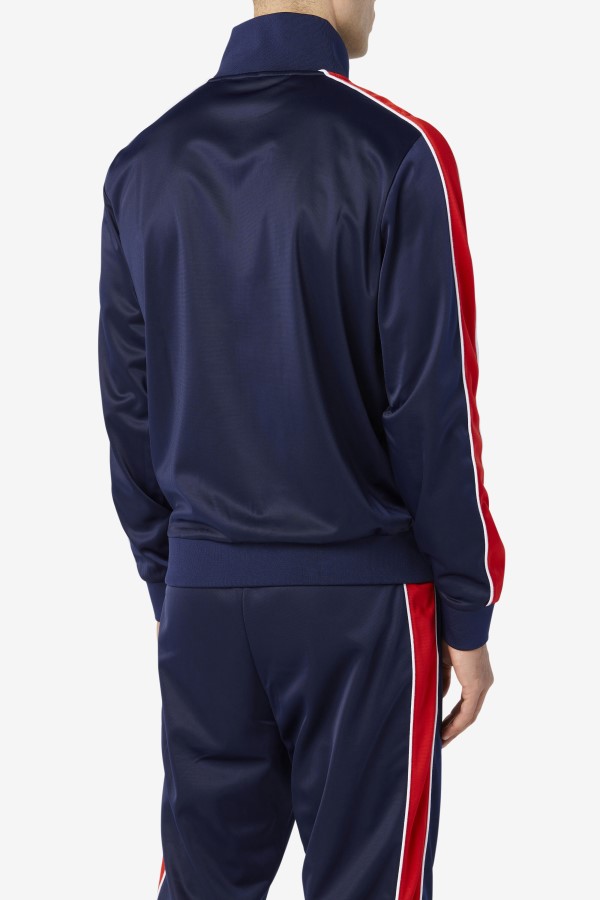 Fila Navy/Red/White Wicks Track Jacket
