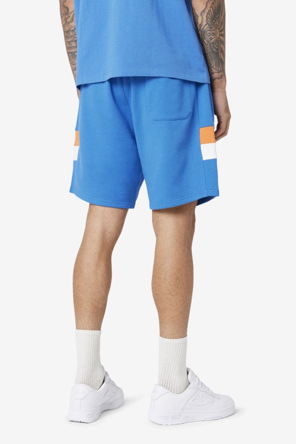 Langlen Short Fila Strong Blue/White/Coral Rose