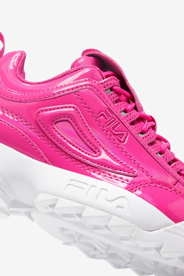 Little Kids\' Disruptor 2 Premium Iri Purple/Iridescent/Iridescent Fila