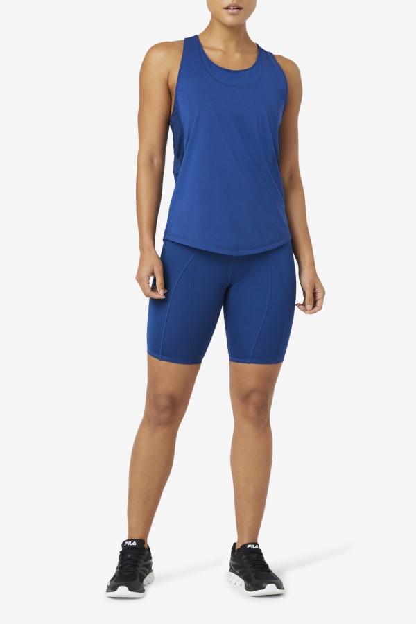 Navypeony Fila Uplift Textured Racerback Tank Top