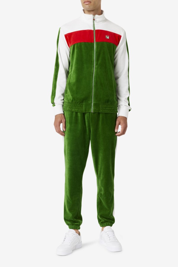 Fila Formal Garden/White/Red Brice Velour Pant