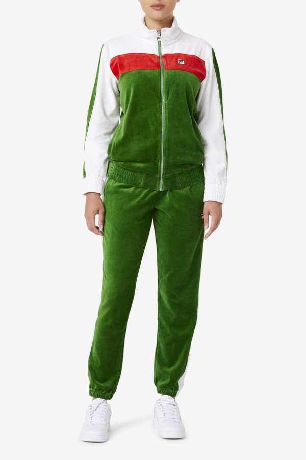 Fila Formal Garden/White/Red Brice Velour Pant