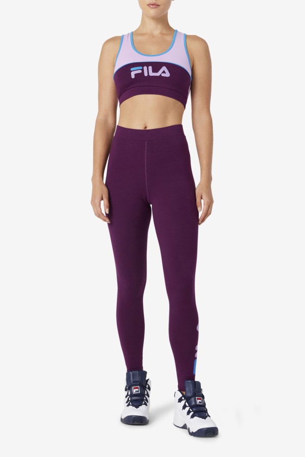 Pickled Beet Fila Elora Legging