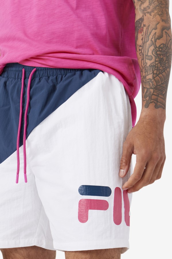 Fila Navy/White/Purple Ama Swim Short