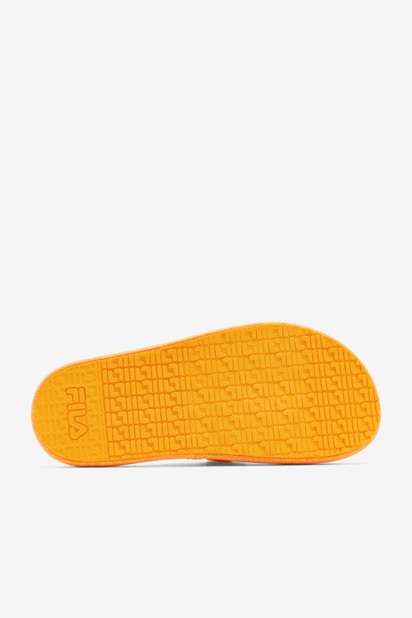Saffron/Red Fila Men\'s Atlas Slide