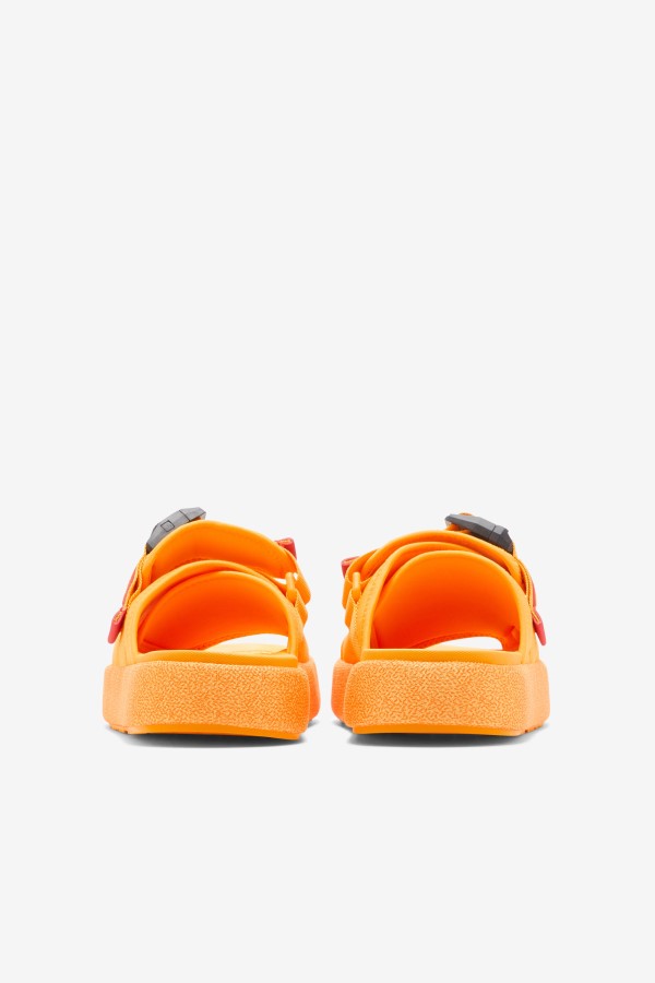 Saffron/Red Fila Men\'s Atlas Slide