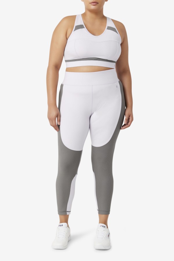 Fila Lavender Blue/Gargoyle Forza Textured Long Legging