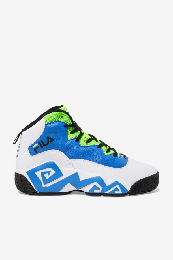 Men's MB White/Blue/Green Fila