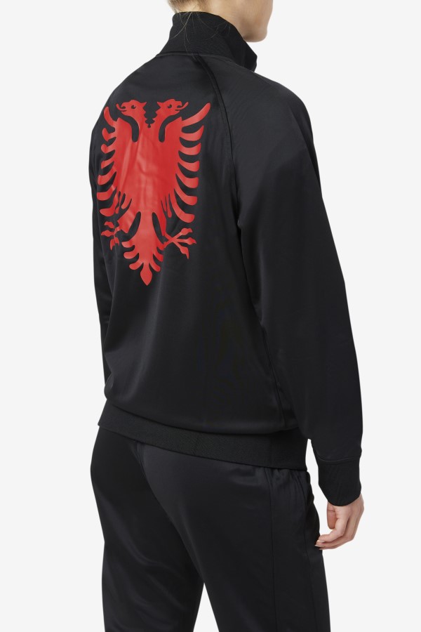 Fila Albania Track Jacket Black/Red