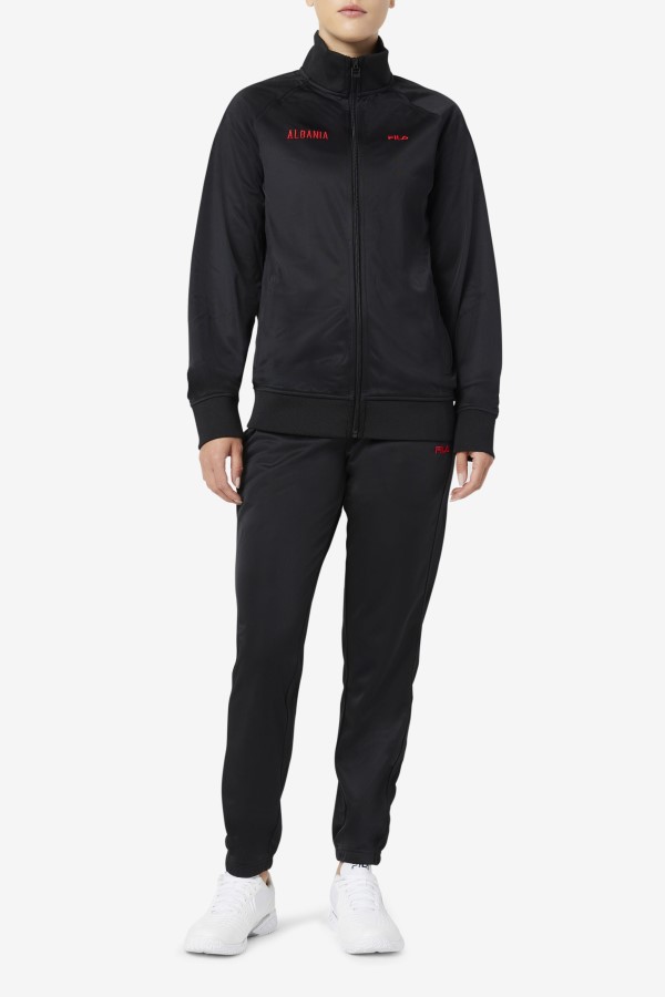 Fila Albania Track Jacket Black/Red