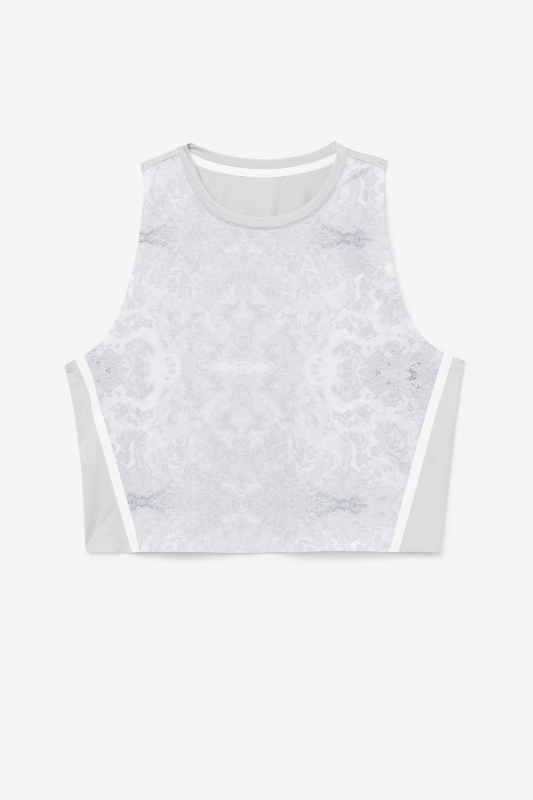 Fila Uplift Athletic Crop Top Highrise/White