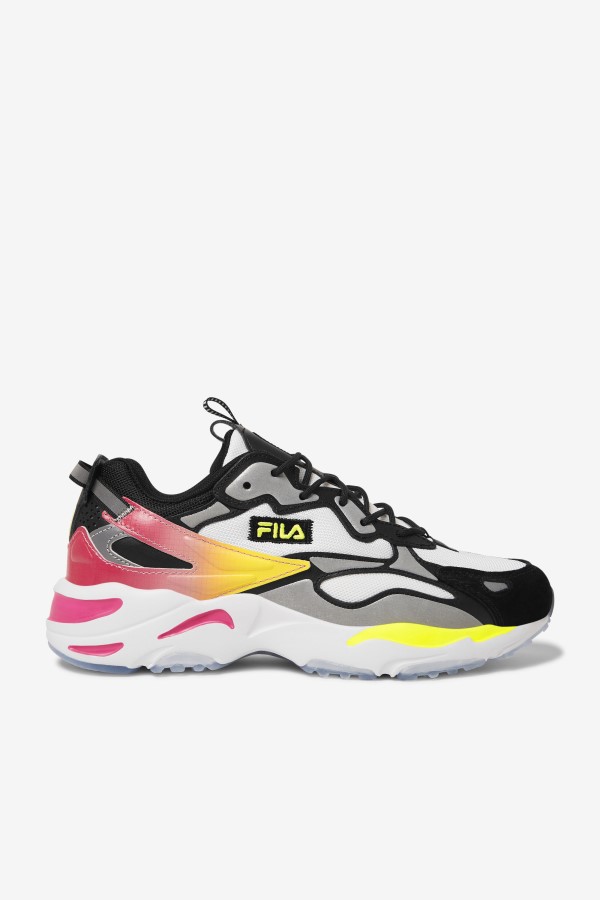 Fila Men's Ray Tracer Apex White/Black/Yellow