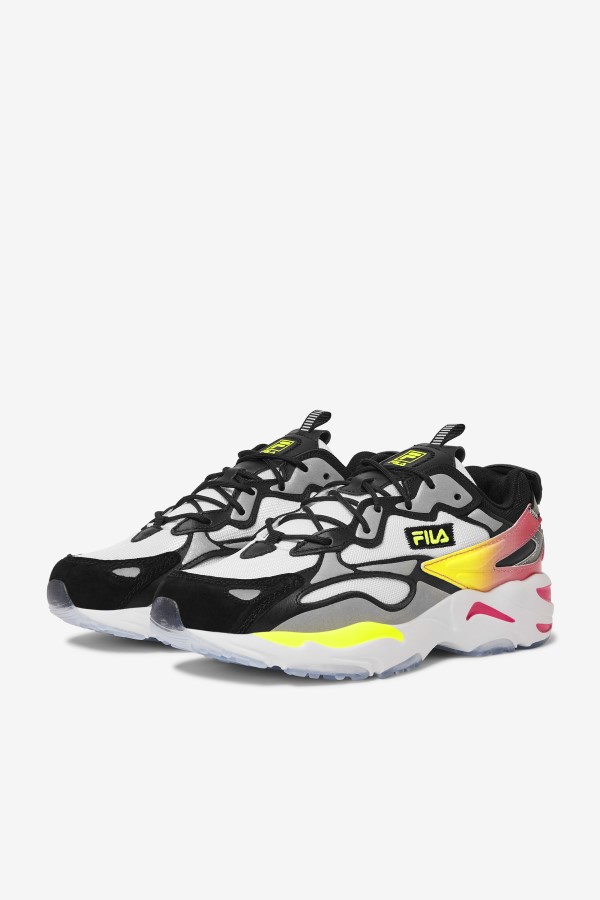 Fila Men\'s Ray Tracer Apex White/Black/Yellow