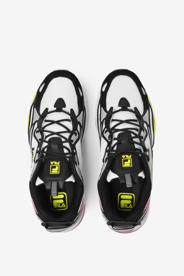 Fila Men\'s Ray Tracer Apex White/Black/Yellow