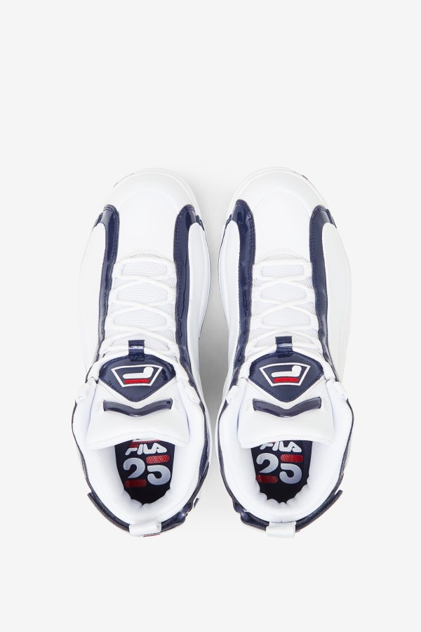 Men\'s Grant Hill 2 25th Anniversary Edition Fila White/Navy/Red