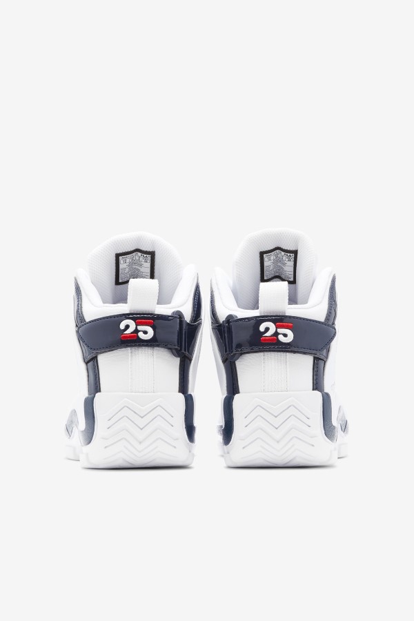 Men\'s Grant Hill 2 25th Anniversary Edition Fila White/Navy/Red