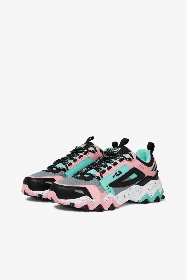 Fila Aruba Blue/Black/Coral Blush Women\'s Oakmont TR