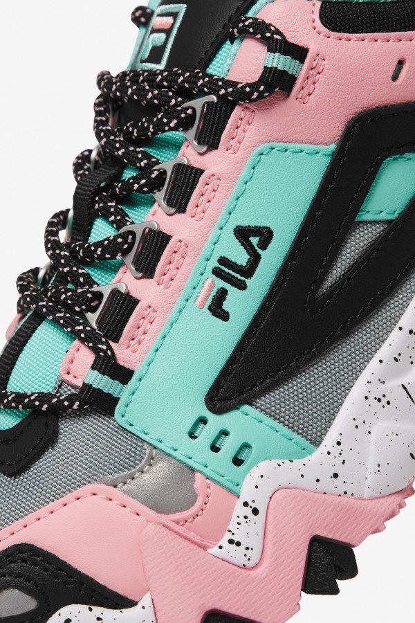 Fila Aruba Blue/Black/Coral Blush Women\'s Oakmont TR