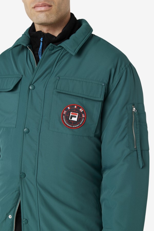 Fila Nile Shacket Junebug/White