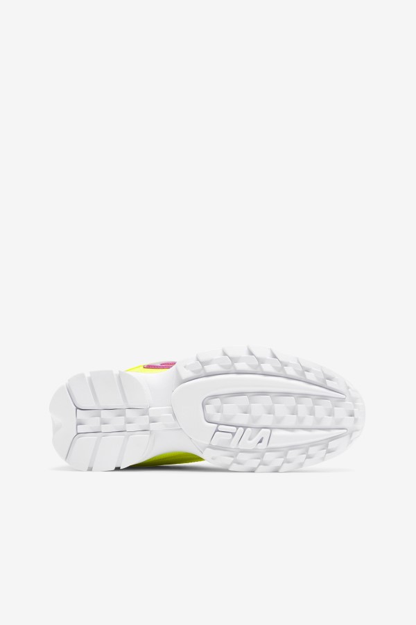Women\'s Disruptor 2 Premium Yellow/Orchid Flower/White Fila