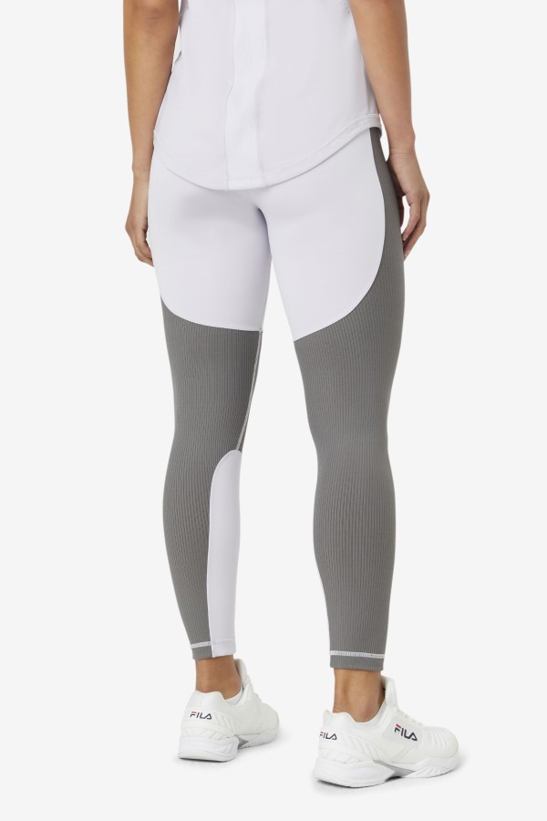 Lavender Blue/Gargoyle Forza Textured Long Legging Fila