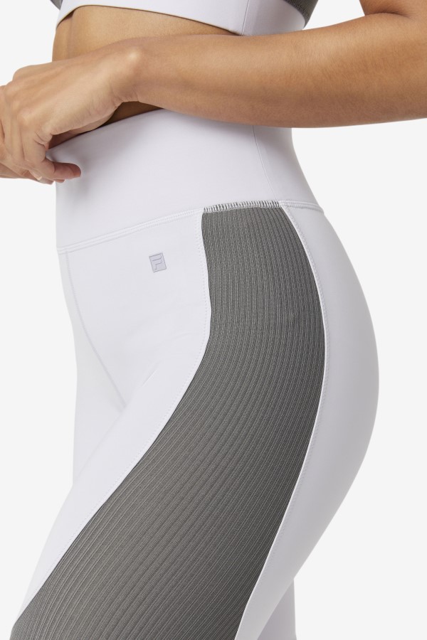 Lavender Blue/Gargoyle Forza Textured Long Legging Fila