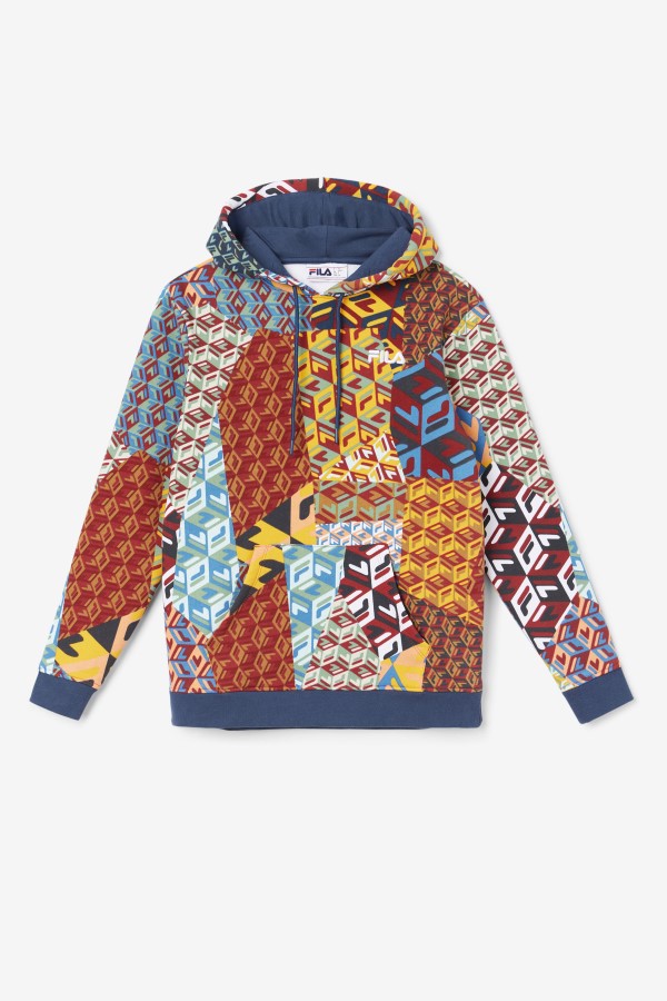Fila Ocean/Yellow/White Laylani Hoodie
