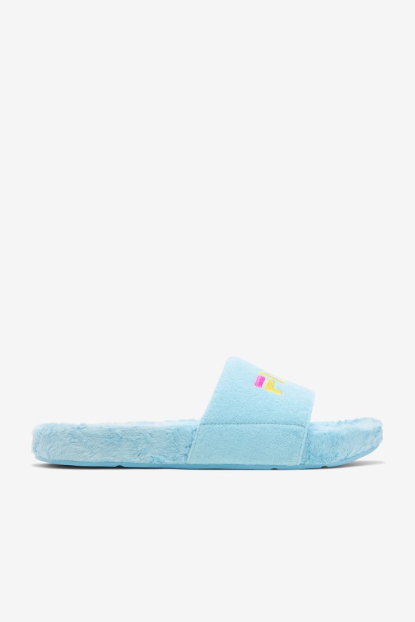 Petit Four/Purple/Yellow Terry Drifter Slide Fila