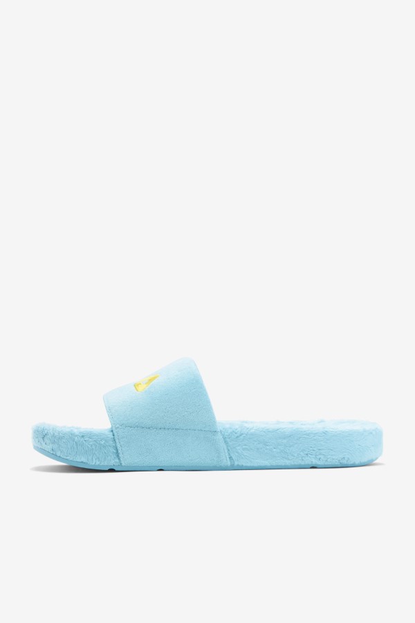 Petit Four/Purple/Yellow Terry Drifter Slide Fila