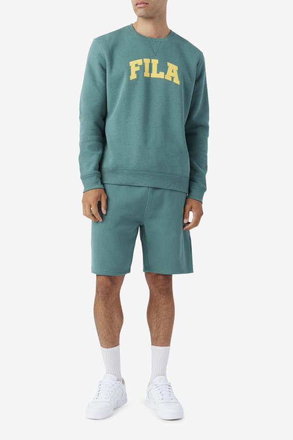 Fila Kory Crewneck Sweatshsirt Blue Spruce/Mimosa