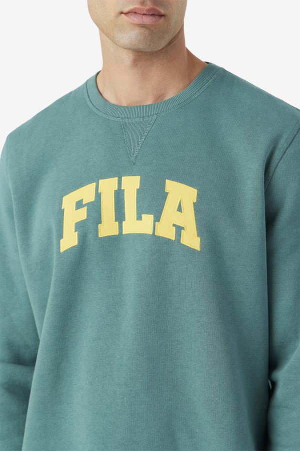 Fila Kory Crewneck Sweatshsirt Blue Spruce/Mimosa
