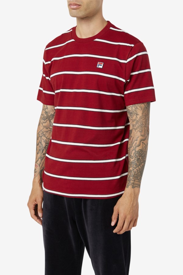 Fila Felix Tee Rhubarb/White