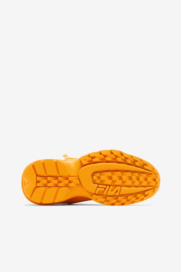 Yellow/Burnt Orange Fila Women\'s Disruptor 2 Exp