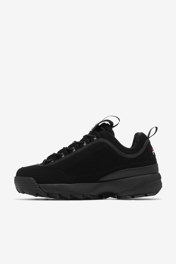 Kids\' Disruptor 2 Black/White/Red Fila
