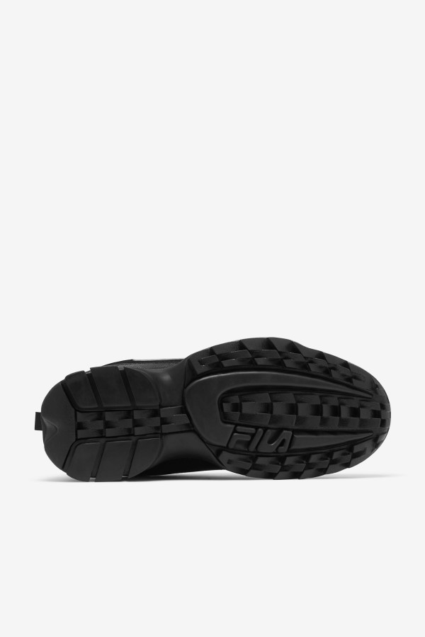 Kids\' Disruptor 2 Black/White/Red Fila