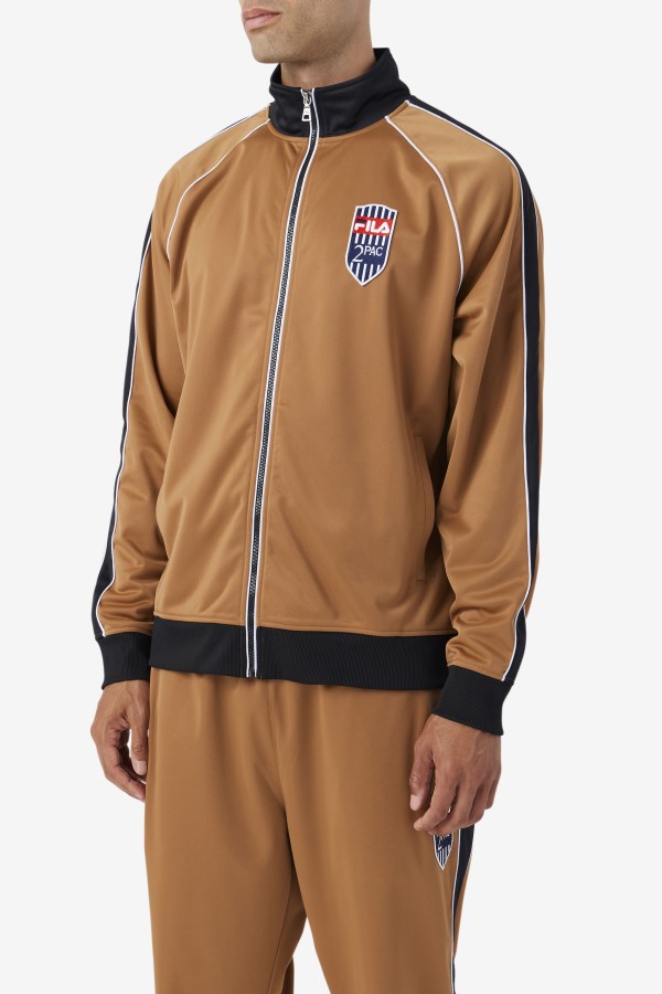 Fila Tobacco Brown/Black/White 2Pac Track Jacket