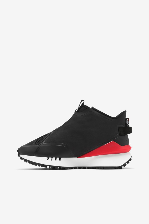 Black/Red/White Women\'s Space Runner Fila
