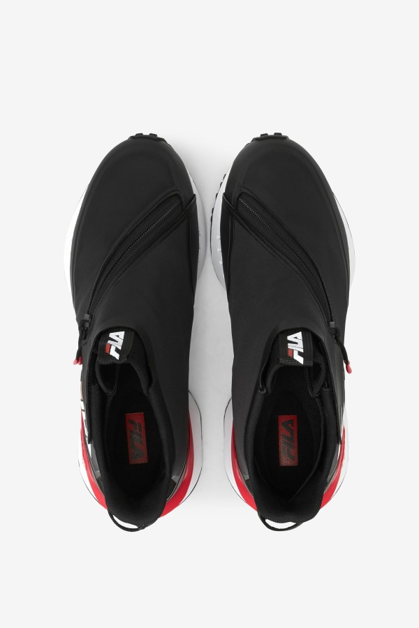 Black/Red/White Women\'s Space Runner Fila