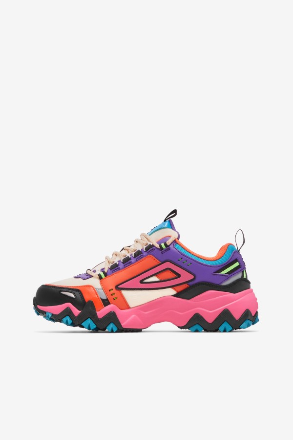 Women\'s Oakmont Tr Fila Ecru/Camellia Rose/Purple